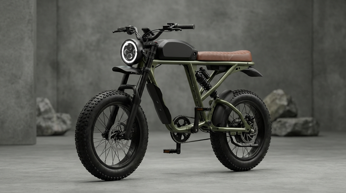 All-Terrain Electric Mountain Bikes